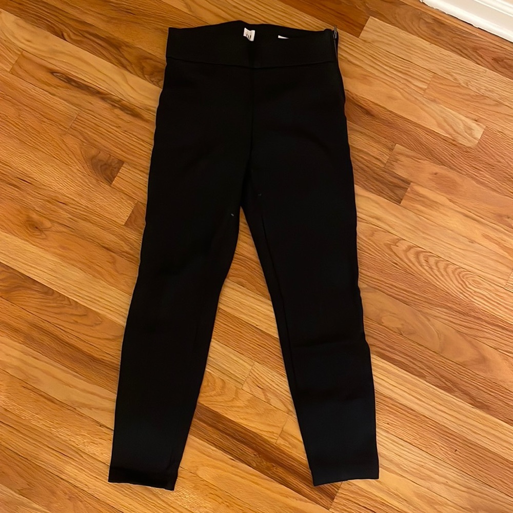 Navy blue side size leggings